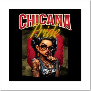 Chicana Pride Posters and Art